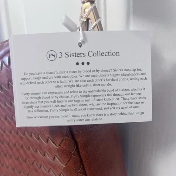 The Woven Willow Camera Crossbody Bag in Brown - Picture 9 of 11